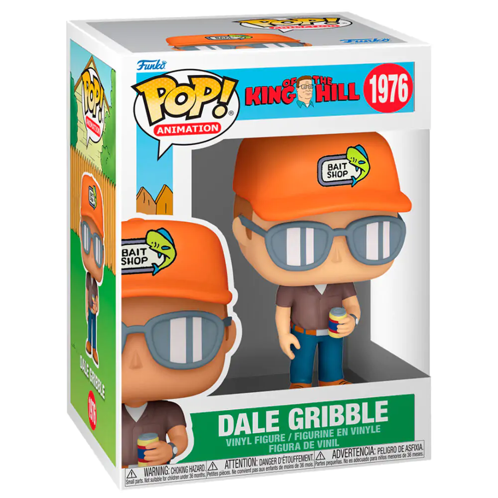 King of the Hill Funko POP! TV Vinyl Figure Dale Gribble 9 cm product photo