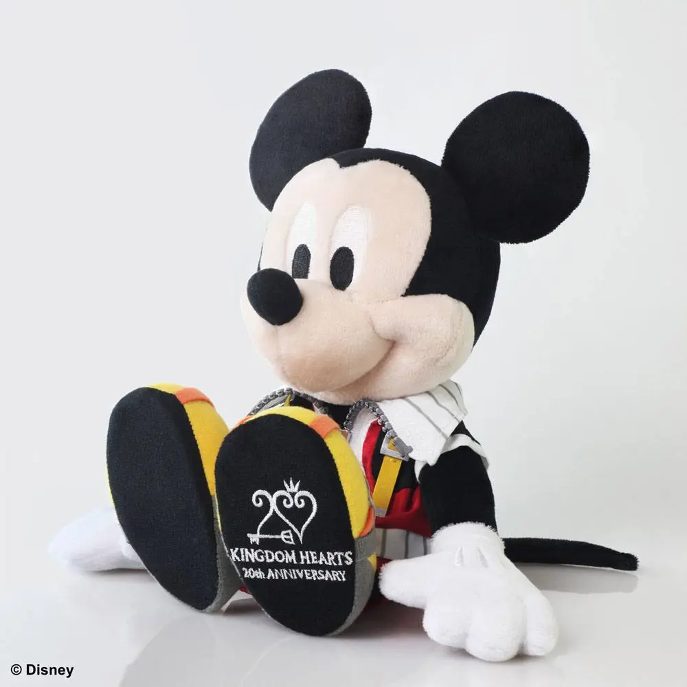 Kingdom Hearts II Plush Figure King Mickey 20th Anniversary 27 cm product photo