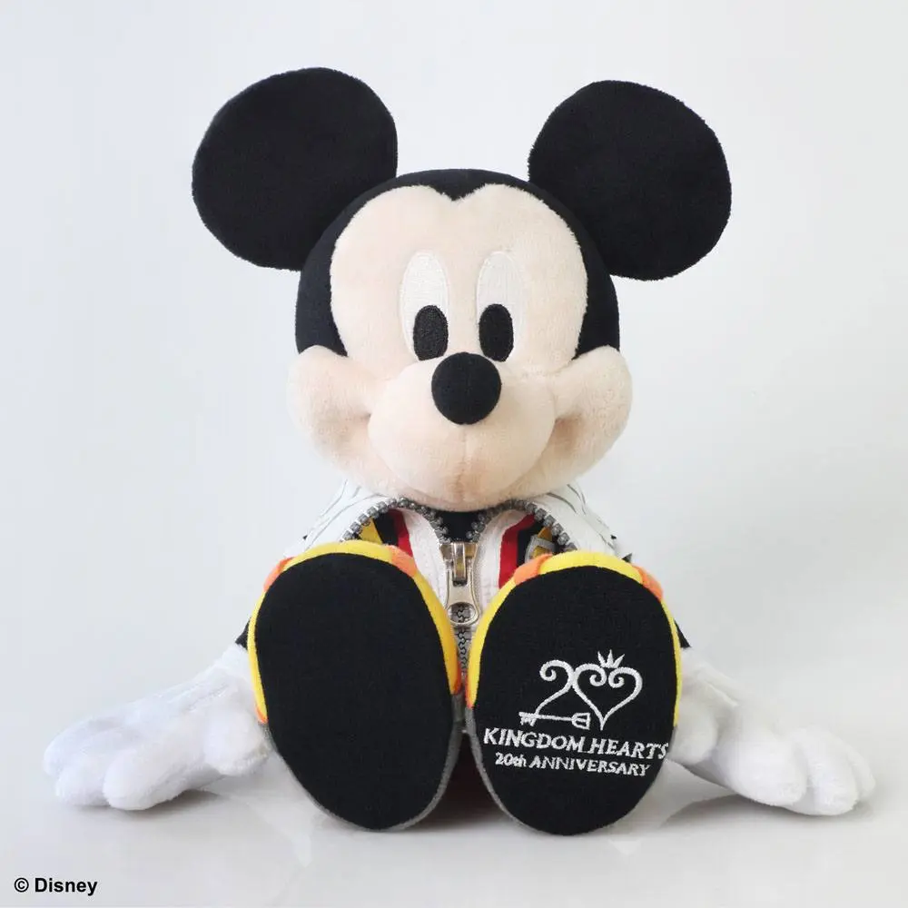 Kingdom Hearts II Plush Figure King Mickey 20th Anniversary 27 cm product photo