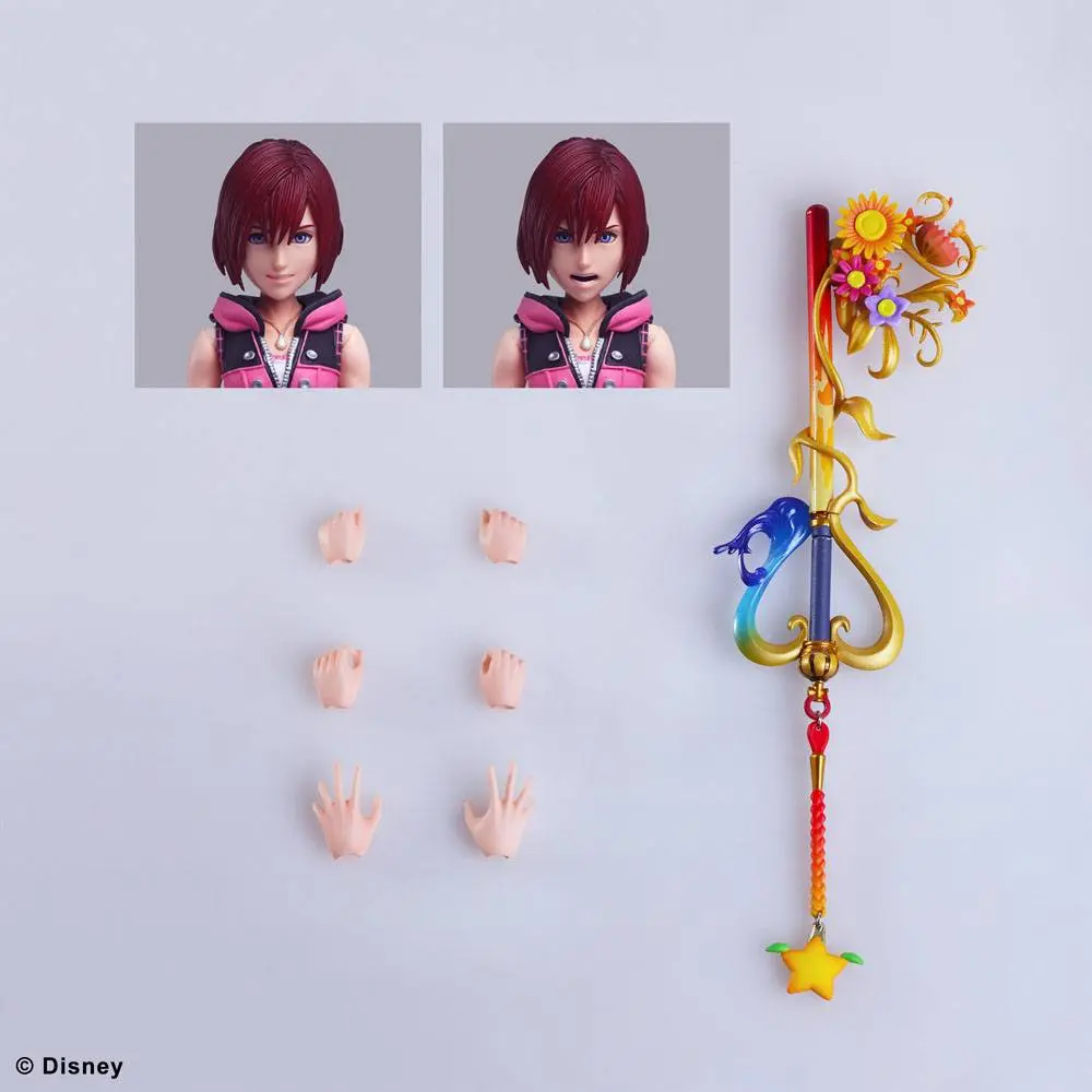 Kingdom Hearts III Play Arts Kai Action Figure Kairi 20 cm termékfotó