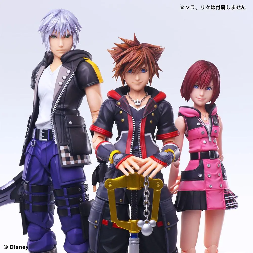 Kingdom Hearts III Play Arts Kai Action Figure Kairi 20 cm termékfotó