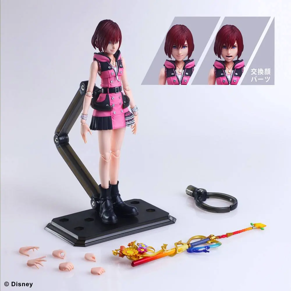 Kingdom Hearts III Play Arts Kai Action Figure Kairi 20 cm termékfotó