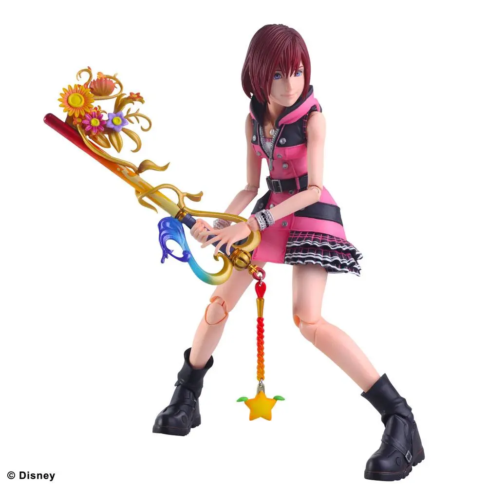 Kingdom Hearts III Play Arts Kai Action Figure Kairi 20 cm termékfotó