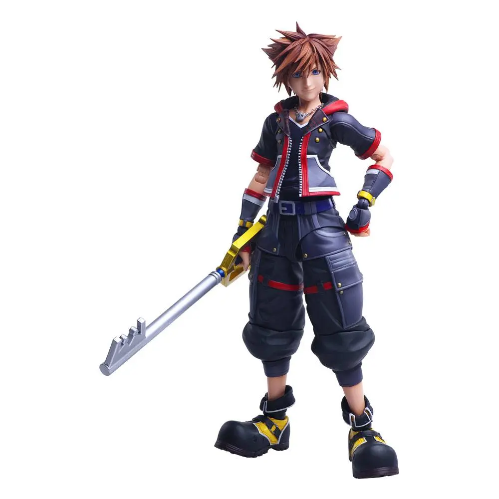 Kingdom Hearts III Play Arts Kai Action Figure Sora Ver. 2 Deluxe 22 cm termékfotó