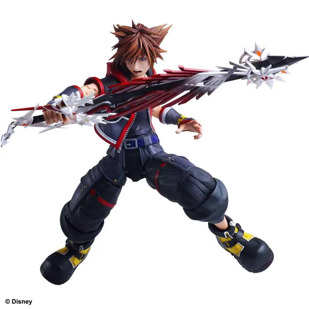 Kingdom Hearts III Play Arts Kai Action Figure Sora Ver. 2 Deluxe 22 cm termékfotó