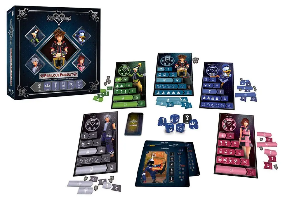 Kingdom Hearts Board Game Perilous Pursuit *English Version* product photo