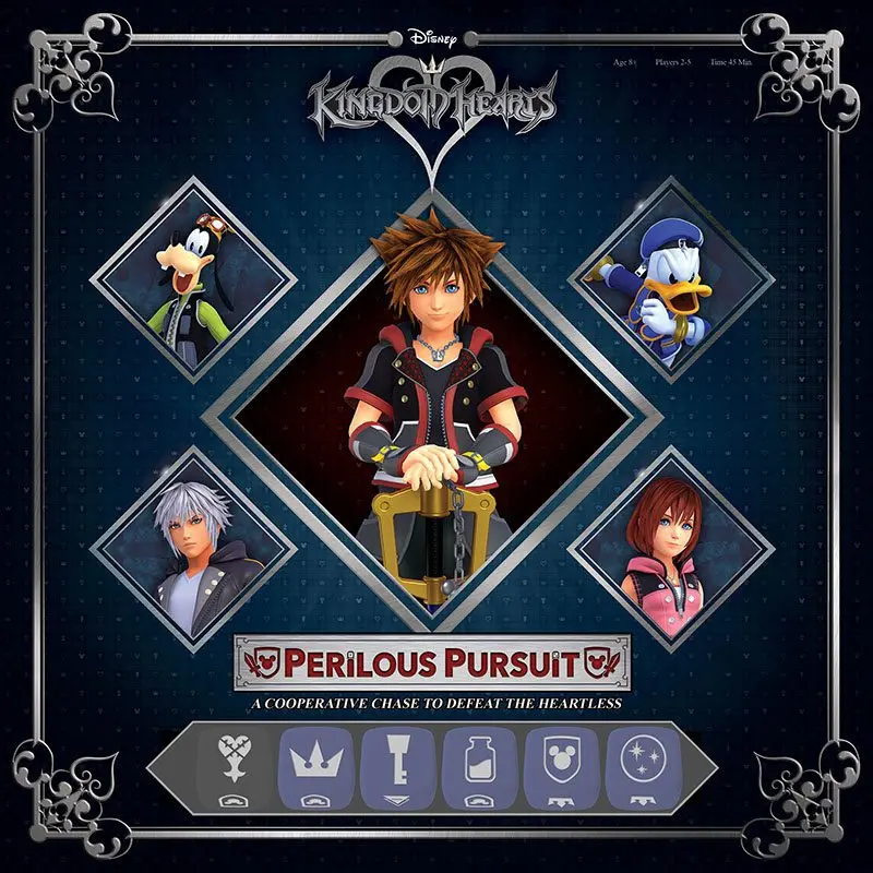 Kingdom Hearts Board Game Perilous Pursuit *English Version* product photo