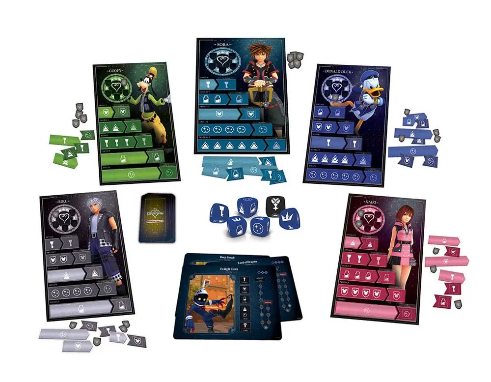Kingdom Hearts Board Game Perilous Pursuit *English Version* product photo