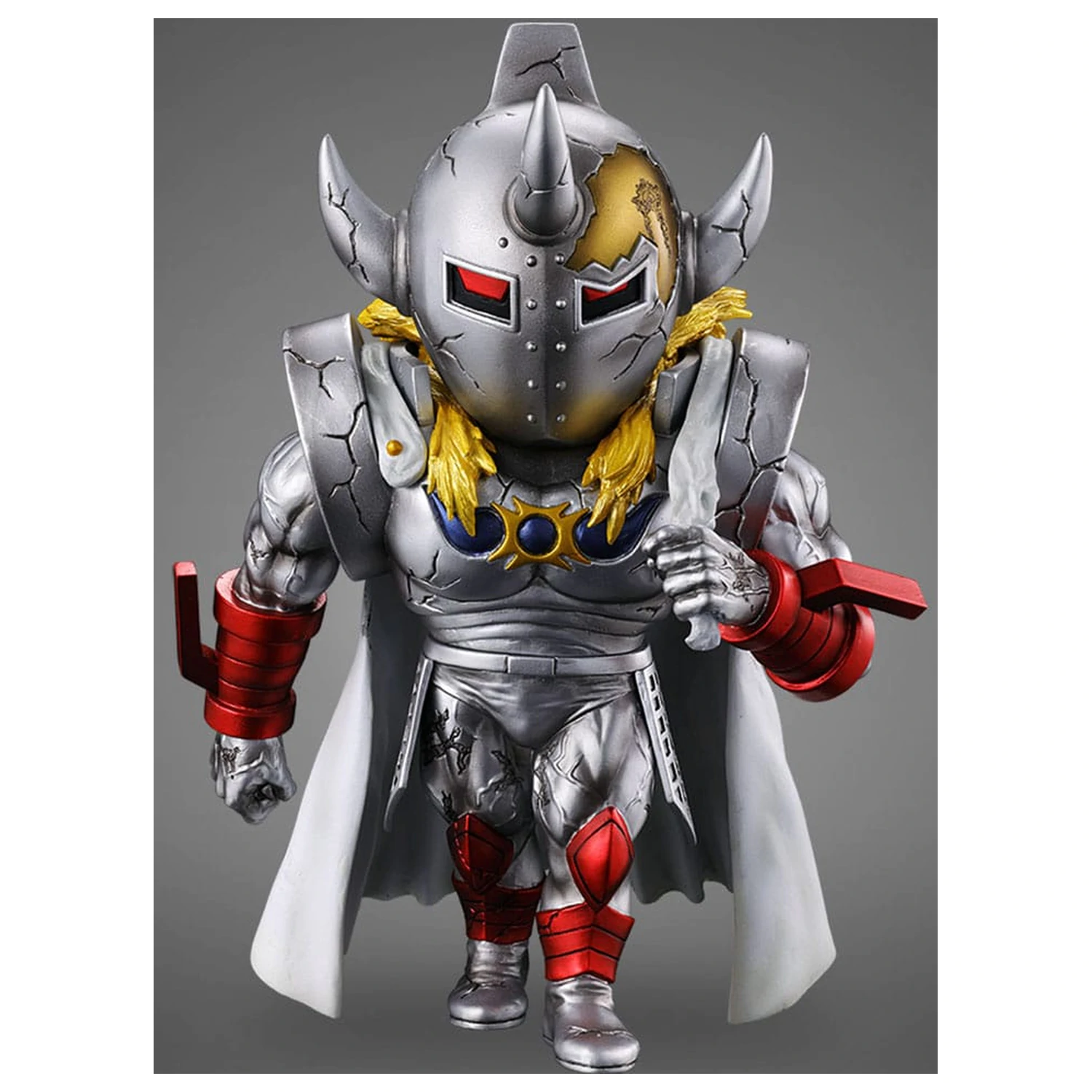 Kinnikuman Sofvi Soft Vinyl Figure Defo Burst Muscle Kinnikuman & Goldman  product photo