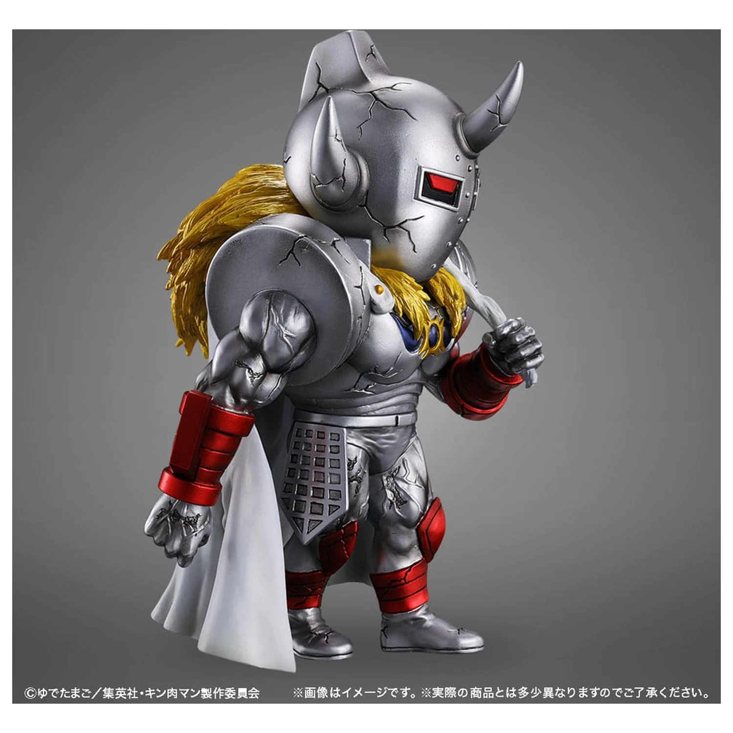 Kinnikuman Sofvi Soft Vinyl Figure Defo Burst Muscle Kinnikuman & Goldman  product photo