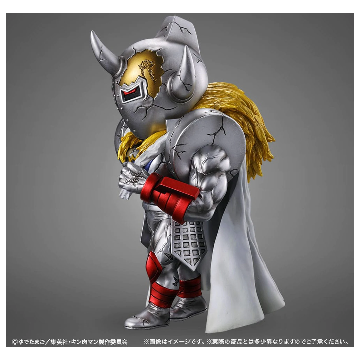 Kinnikuman Sofvi Soft Vinyl Figure Defo Burst Muscle Kinnikuman & Goldman  product photo