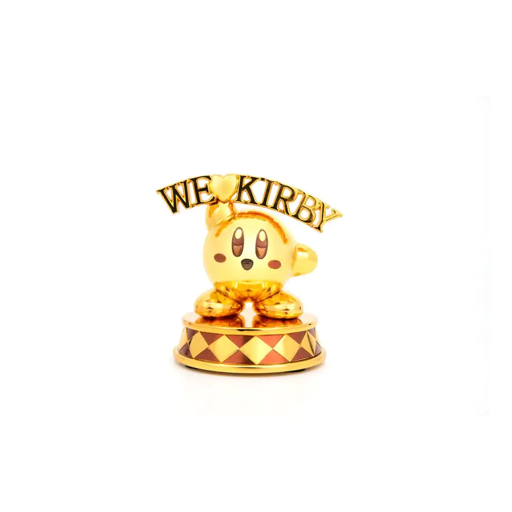 Kirby DieCast Statue We Love Kirby Gold Edition 10 cm termékfotó