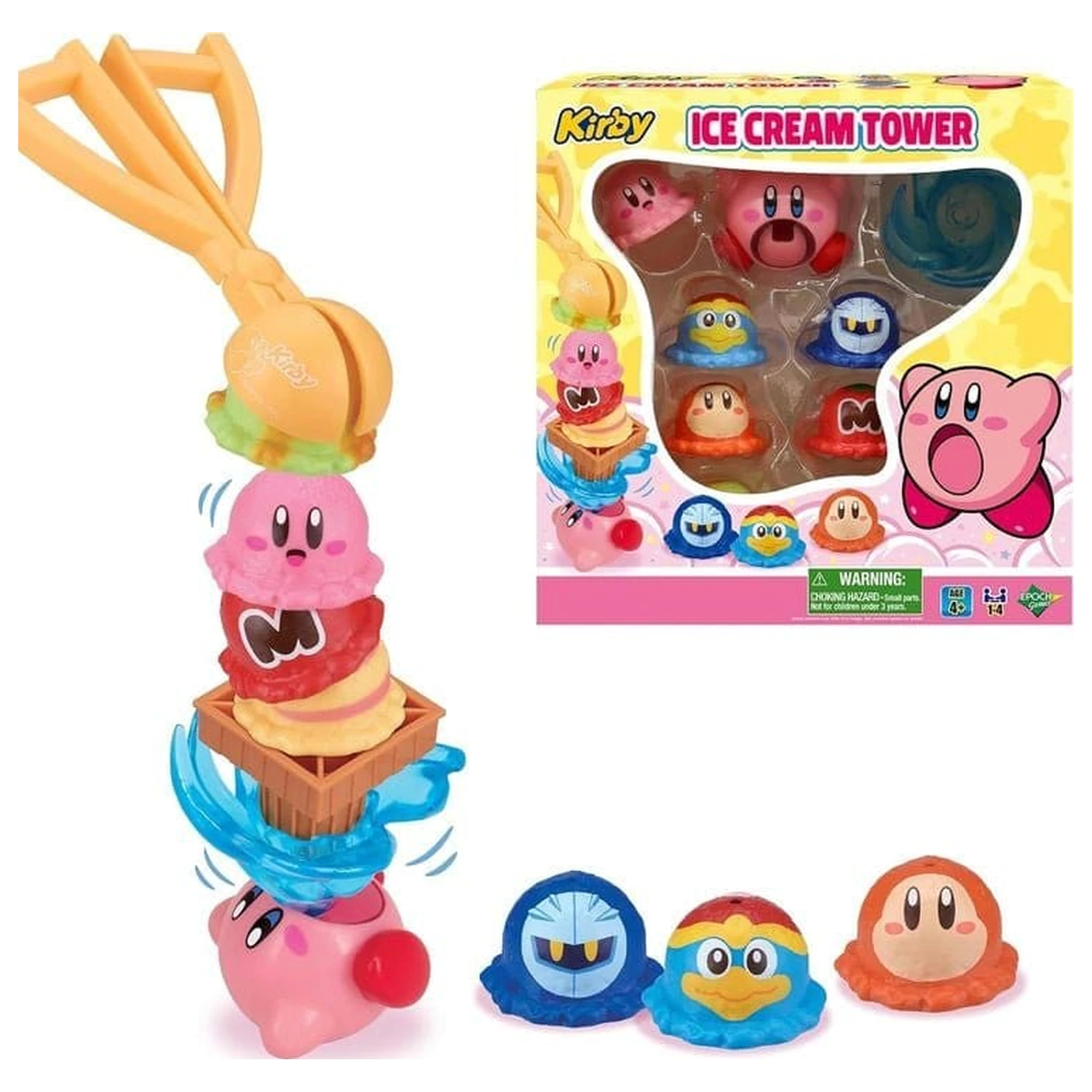 Kirby game Ice Cream Stacking Tower product photo