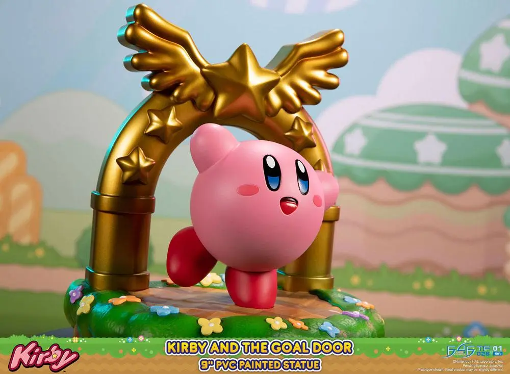 Kirby PVC Statue Kirby and the Goal Door 24 cm product photo