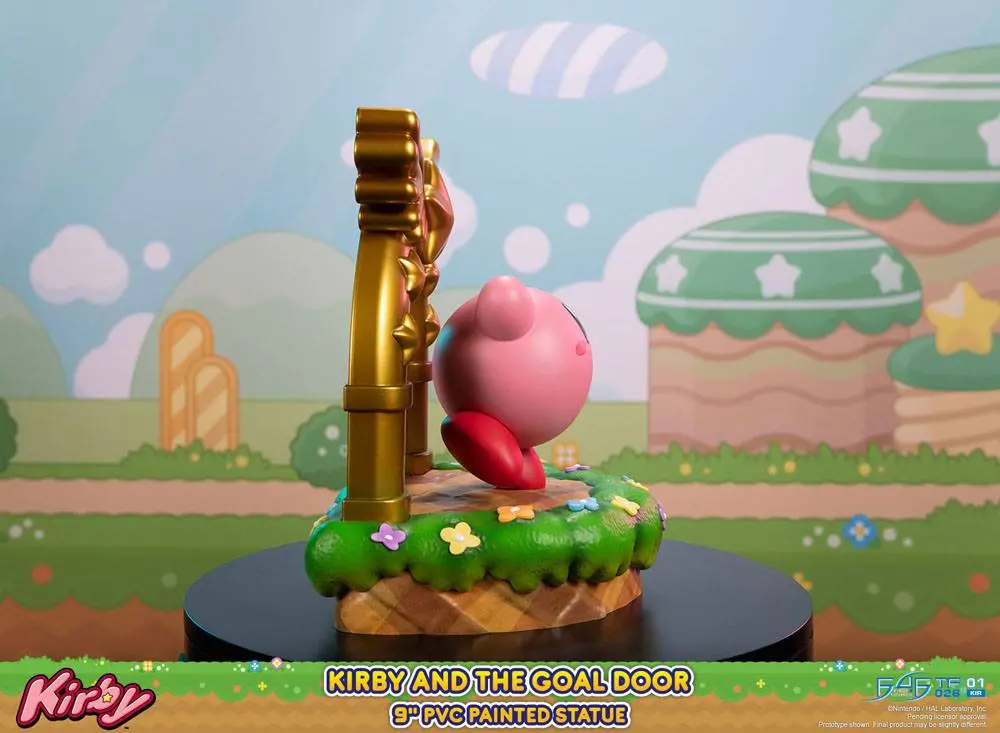 Kirby PVC Statue Kirby and the Goal Door 24 cm product photo