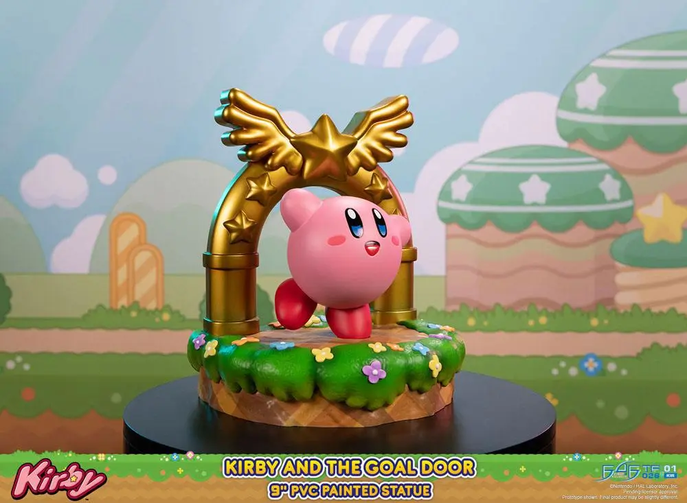 Kirby PVC Statue Kirby and the Goal Door 24 cm product photo