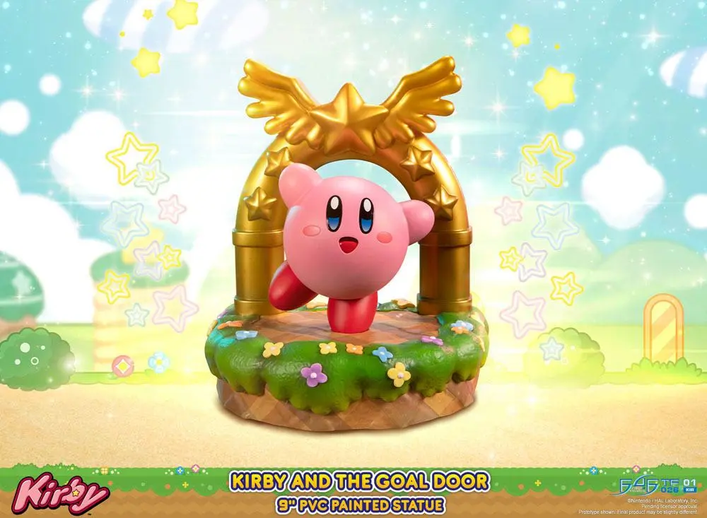 Kirby PVC Statue Kirby and the Goal Door 24 cm product photo