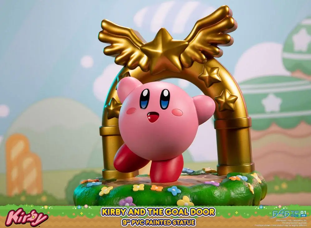 Kirby PVC Statue Kirby and the Goal Door 24 cm product photo