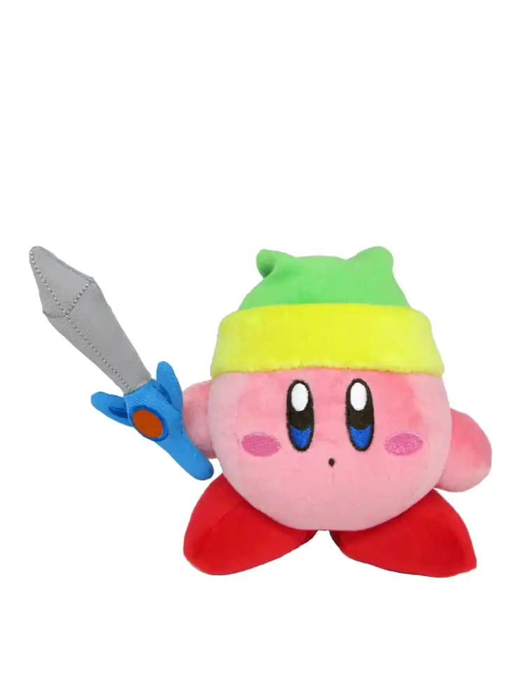 Kirby Plush Figure Kirby with Sword 12 cm termékfotó