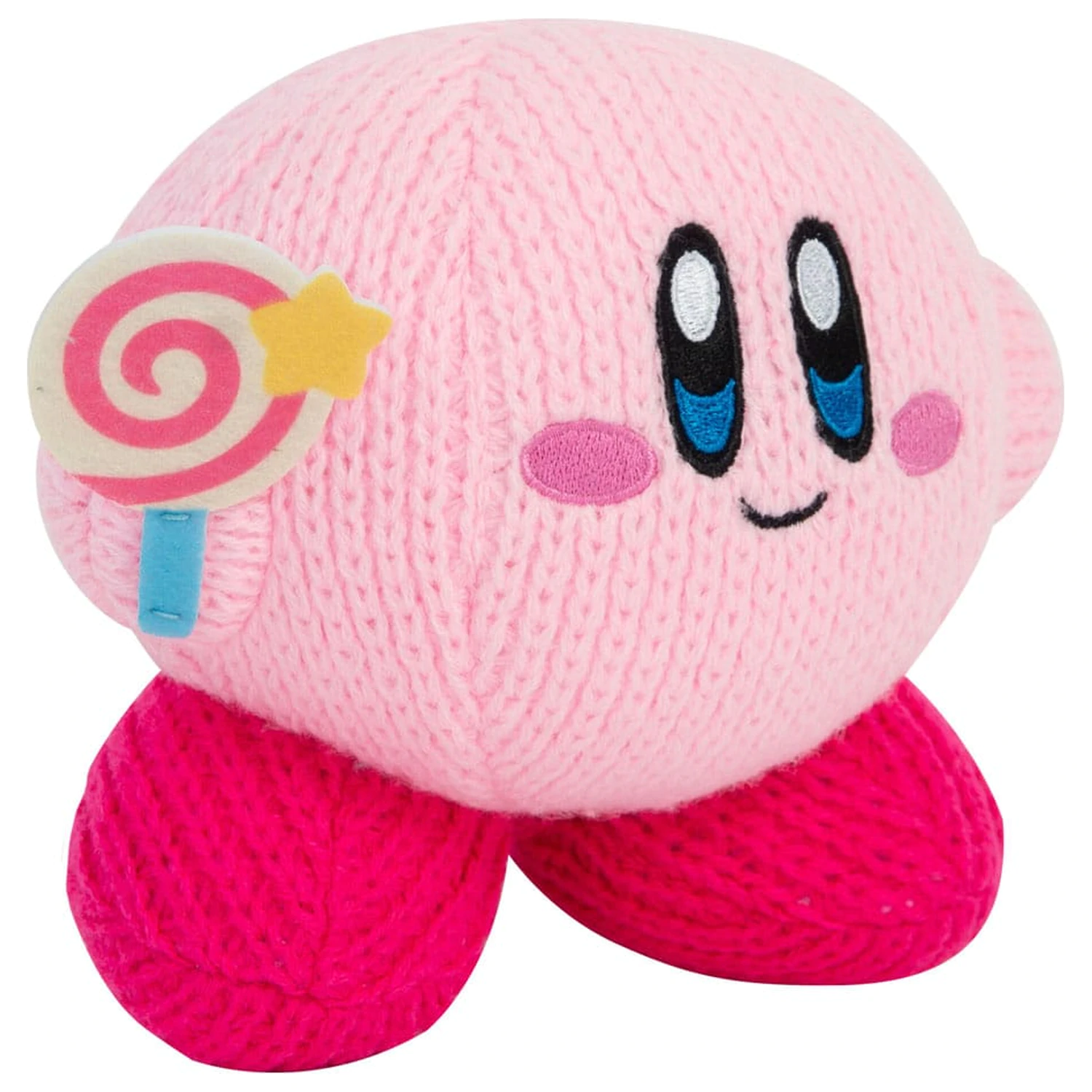 Kirby Nuiguru-Knit Plush Figure Kirby with Invincible Candy Wand product photo