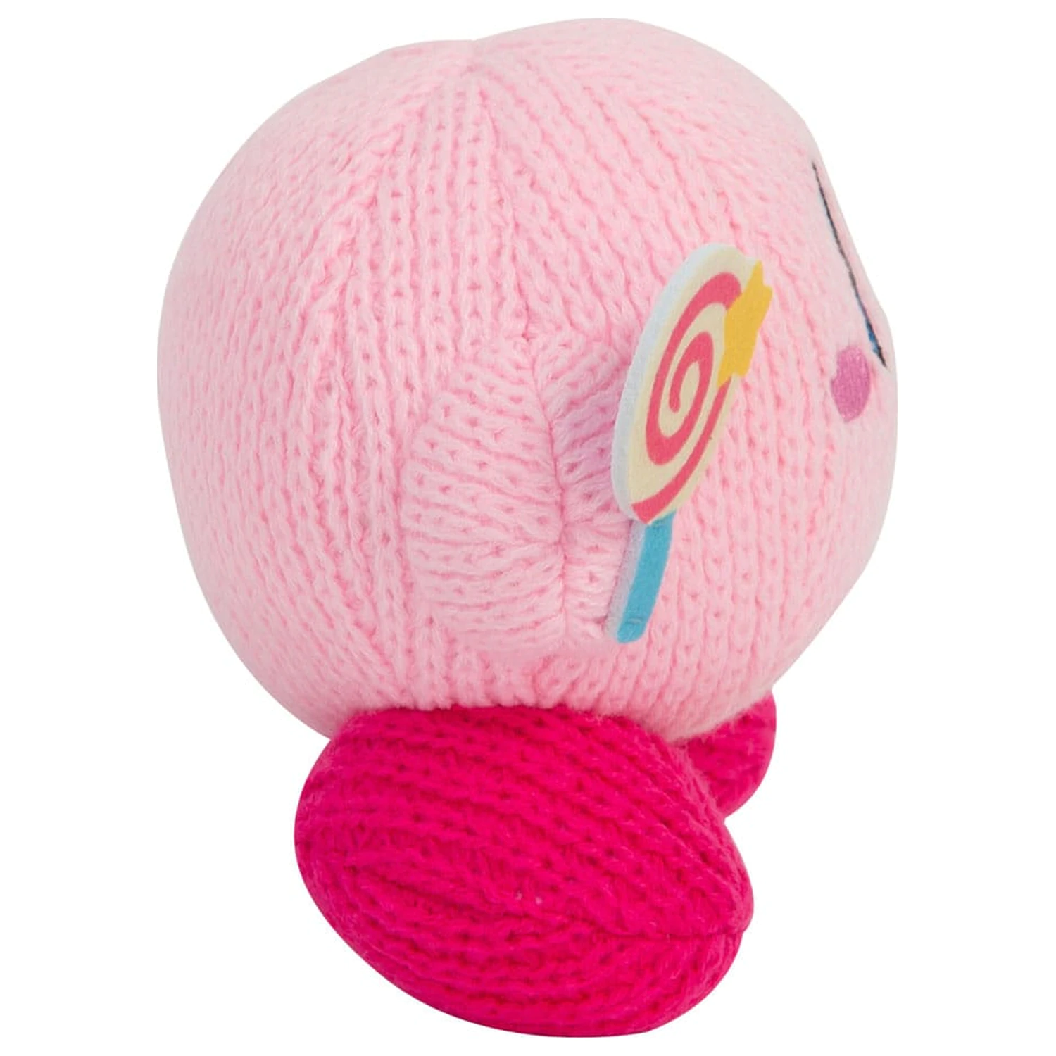 Kirby Nuiguru-Knit Plush Figure Kirby with Invincible Candy Wand product photo