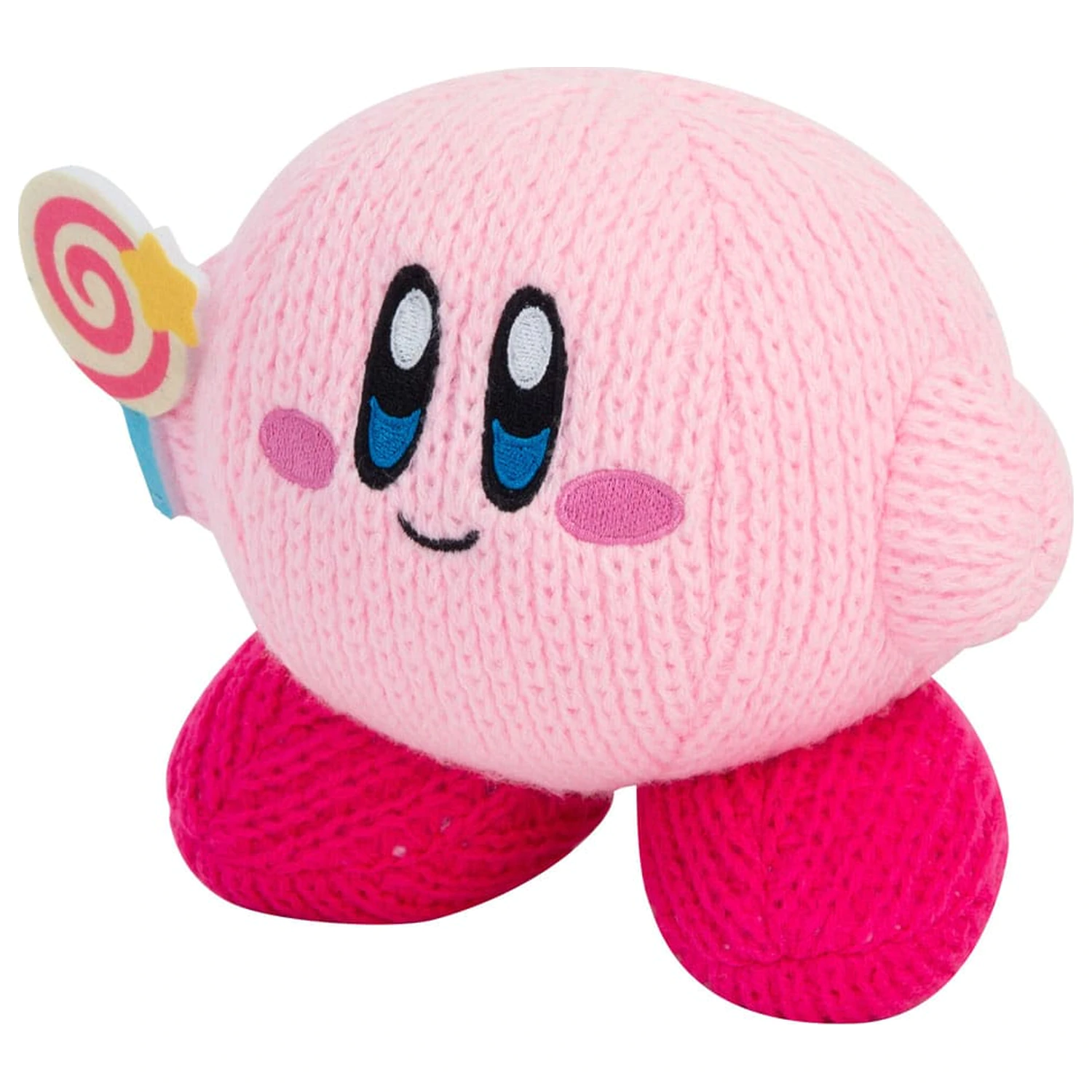 Kirby Nuiguru-Knit Plush Figure Kirby with Invincible Candy Wand product photo