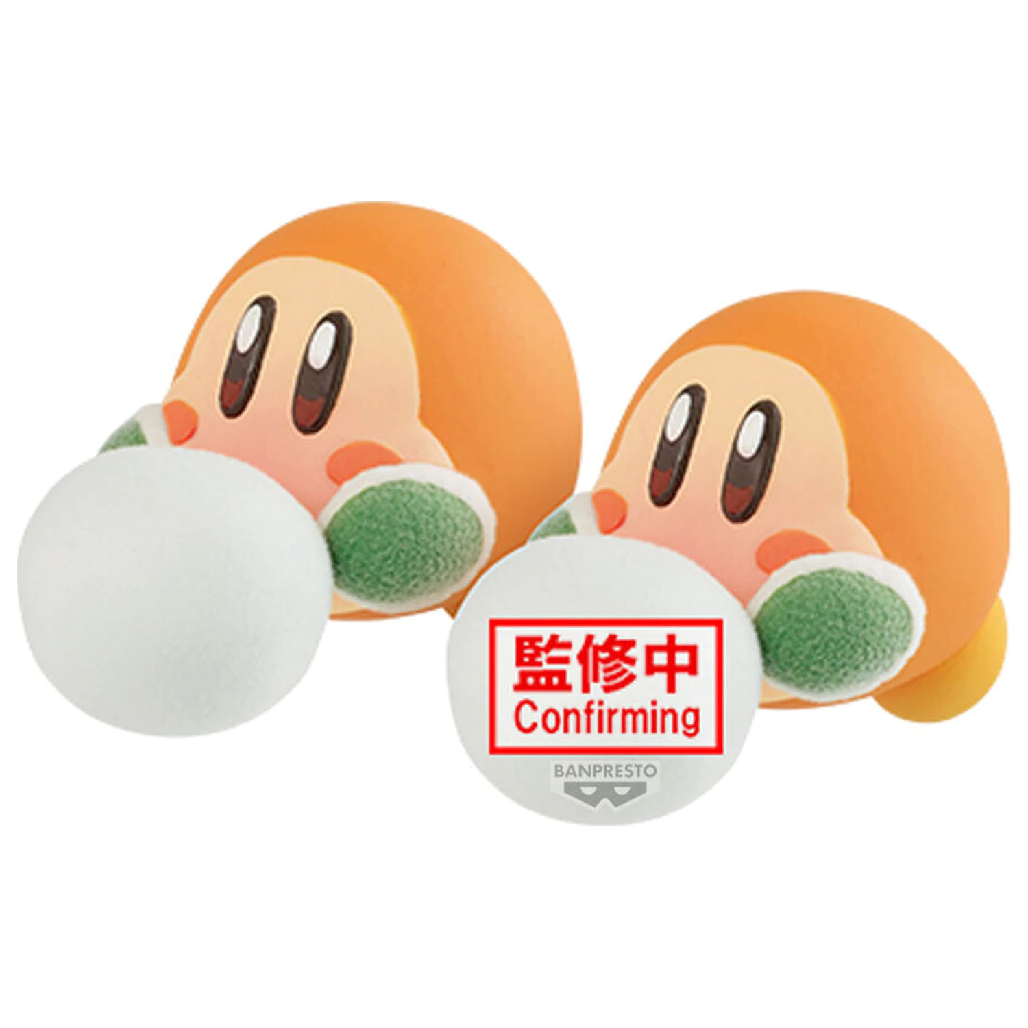Kirby Play in the Snow Fluffy Puffy Mine Waddle Dee figure 8cm product photo