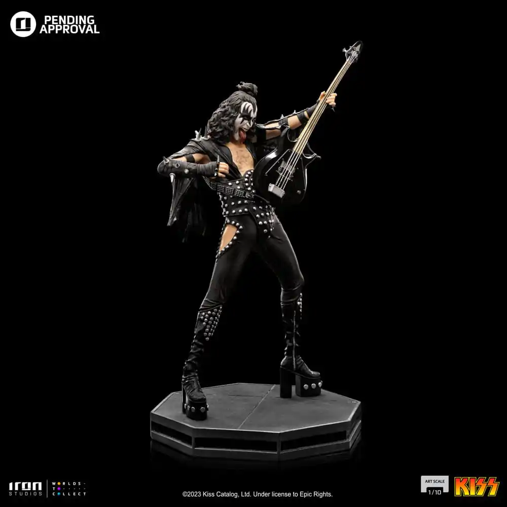 Kiss Art Scale Statue 1/10 Gene Simons Limited Edtition 26 cm termékfotó