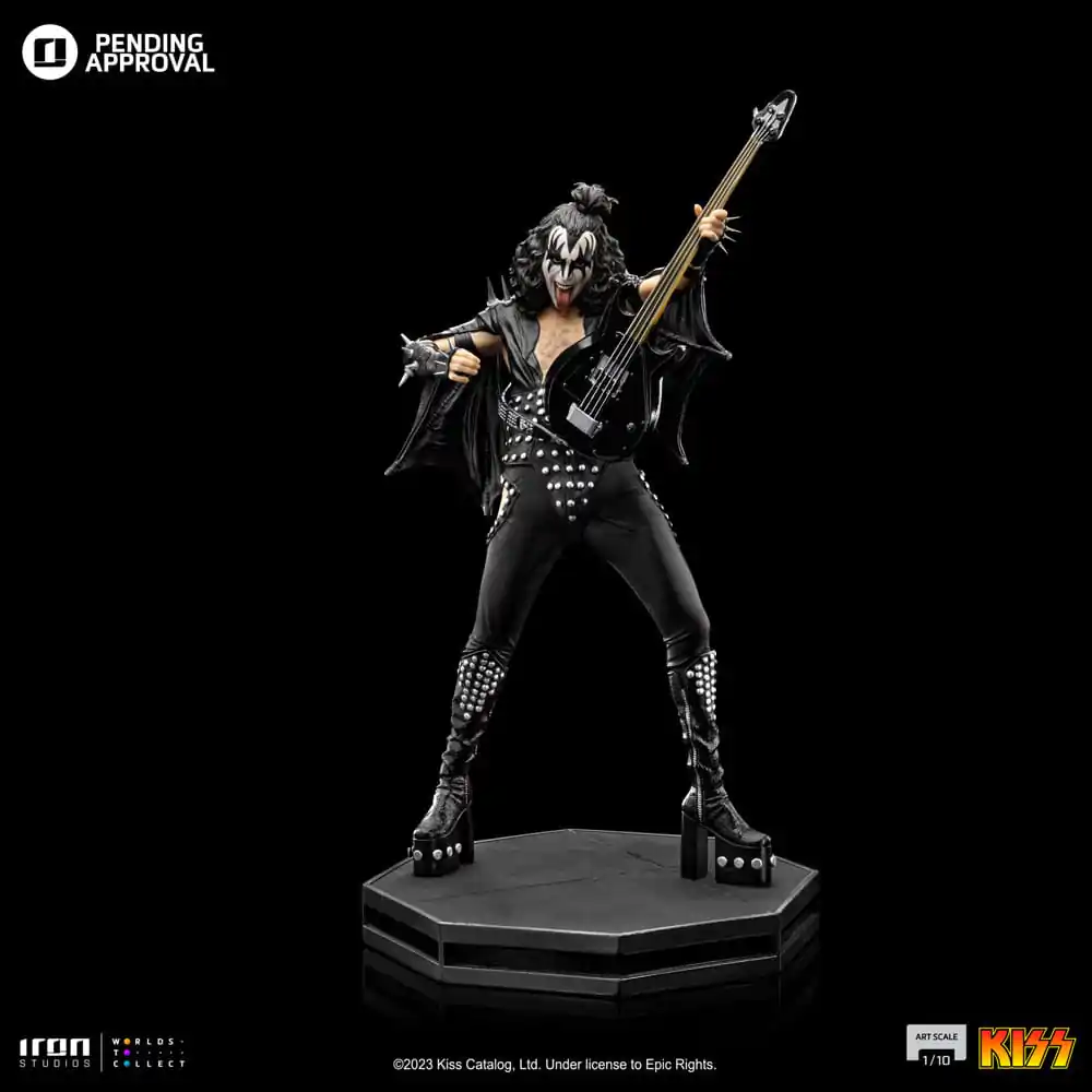 Kiss Art Scale Statue 1/10 Gene Simons Limited Edtition 26 cm termékfotó