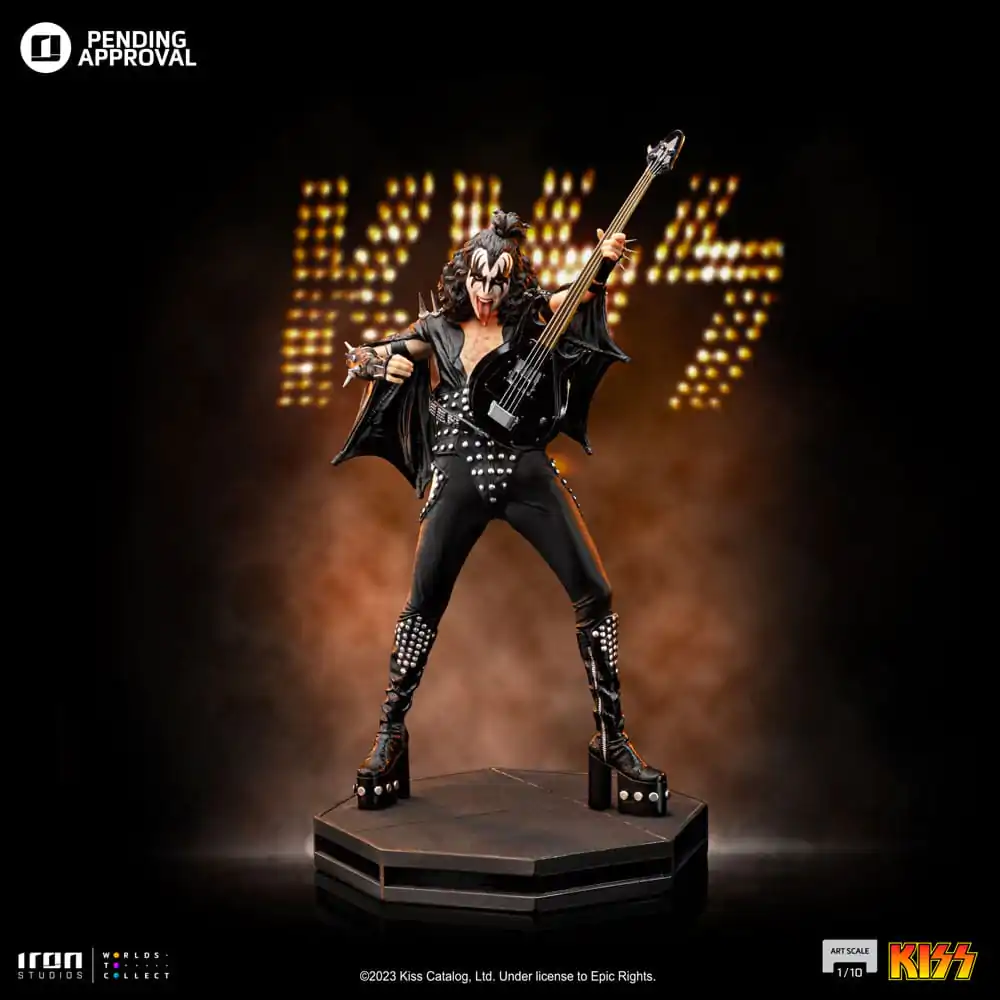 Kiss Art Scale Statue 1/10 Gene Simons Limited Edtition 26 cm termékfotó