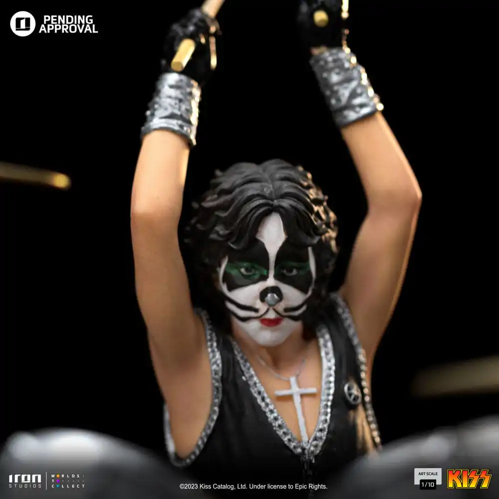 Kiss Art Scale Statue 1/10 Peter Criss Limited Edtition 22 cm termékfotó