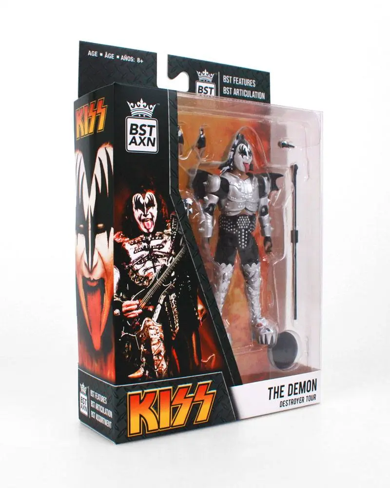 Kiss BST AXN Action Figure The Demon (Destroyer Tour) 13 cm product photo