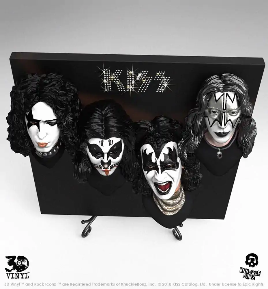 Kiss 3D Vinyl Statue Debut Album 30 cm product photo