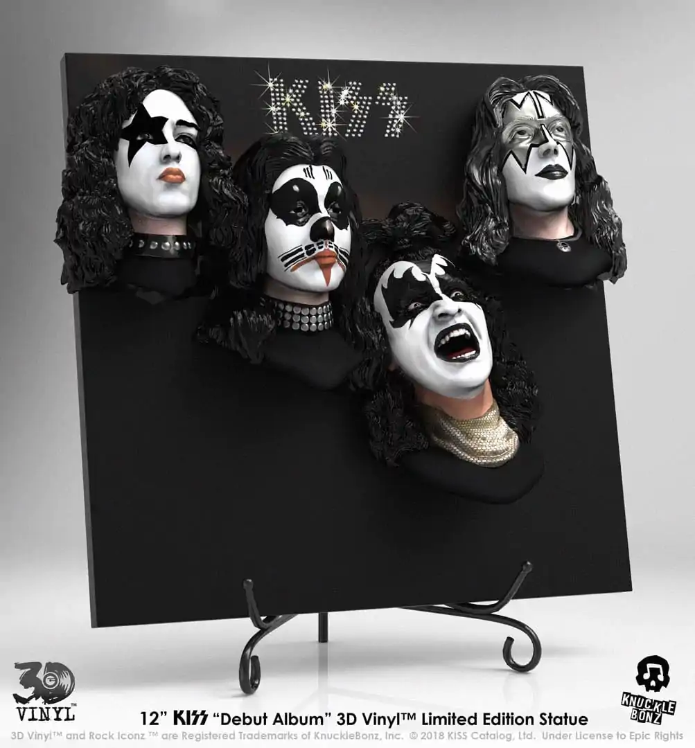 Kiss 3D Vinyl Statue Debut Album 30 cm product photo