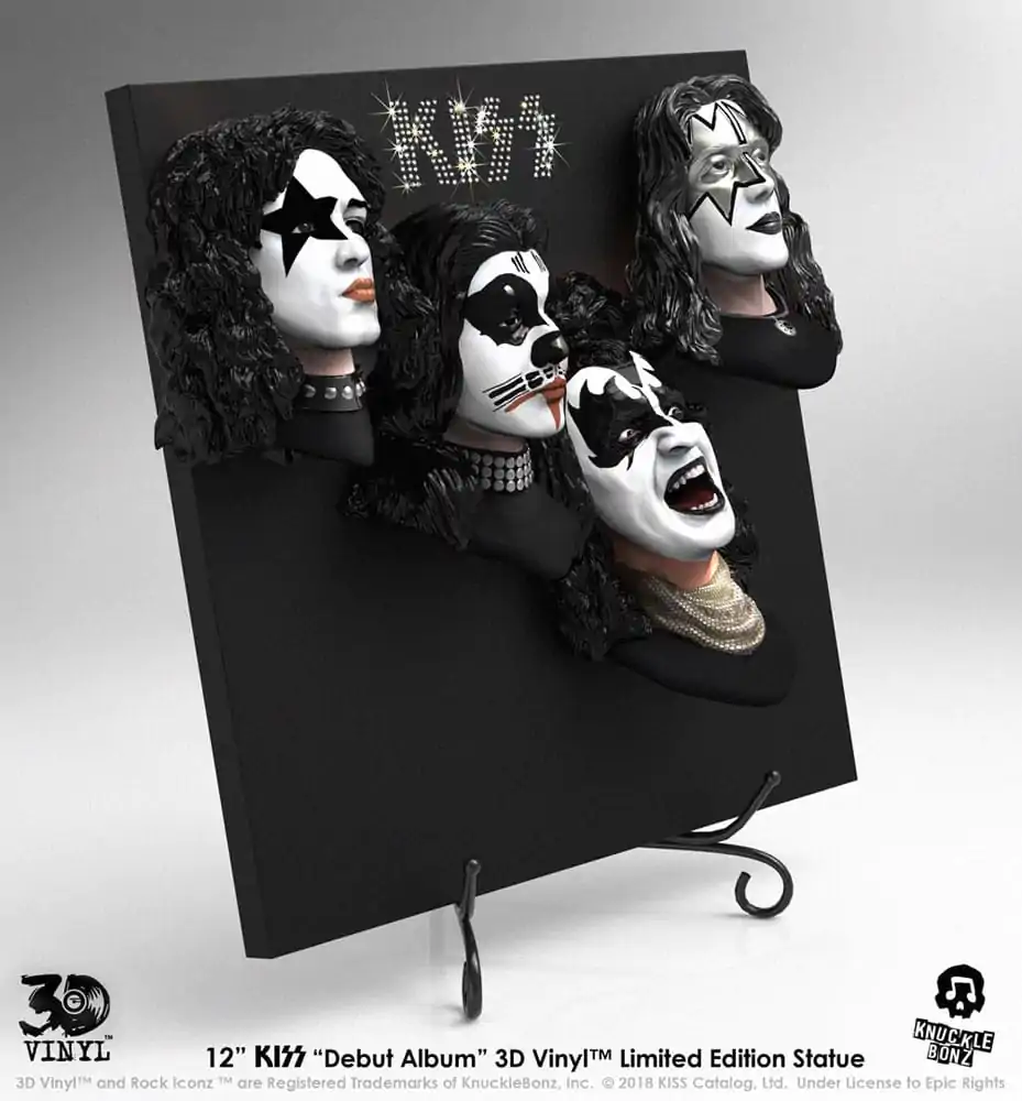 Kiss 3D Vinyl Statue Debut Album 30 cm product photo