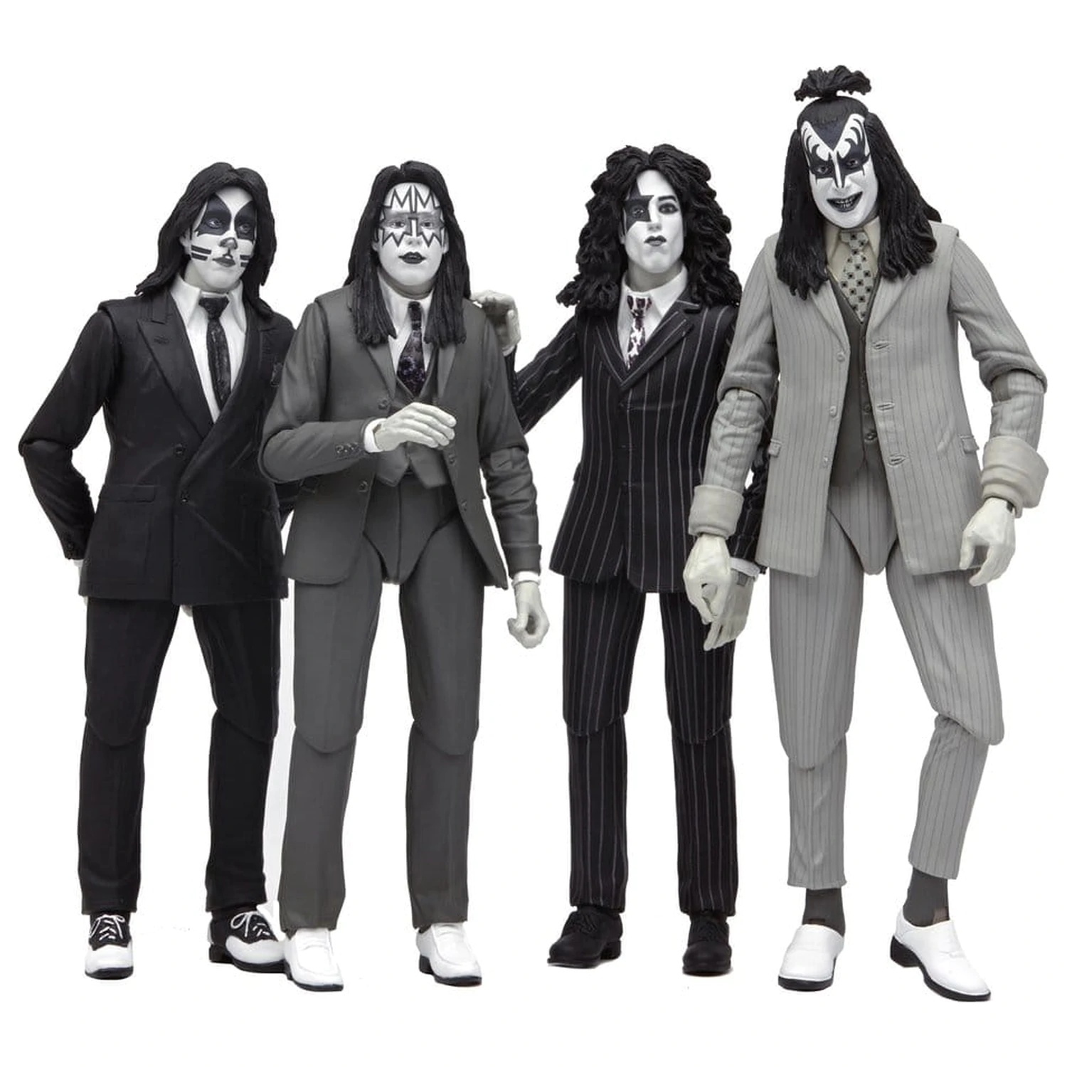 KISS Action Figures 4-Pack Dressed to Kill Album Cover 18 cm product photo