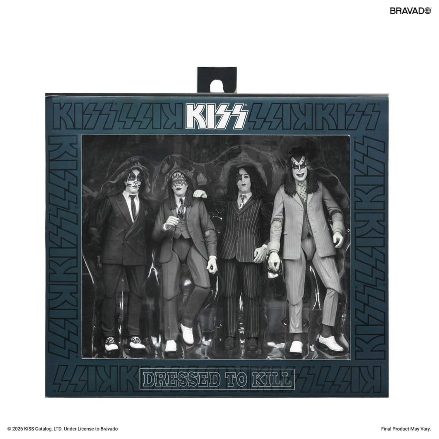 KISS Action Figures 4-Pack Dressed to Kill Album Cover 18 cm product photo