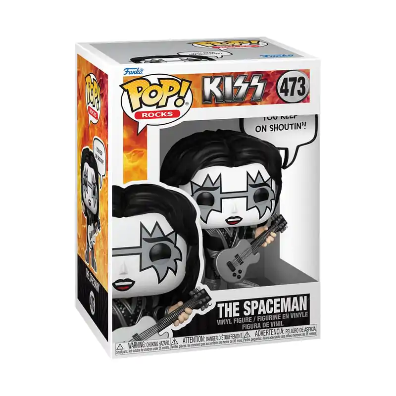 KISS Funko POP! Sayings Vinyl Figure The Spaceman(R&amp;R All Night) 9 cm product photo