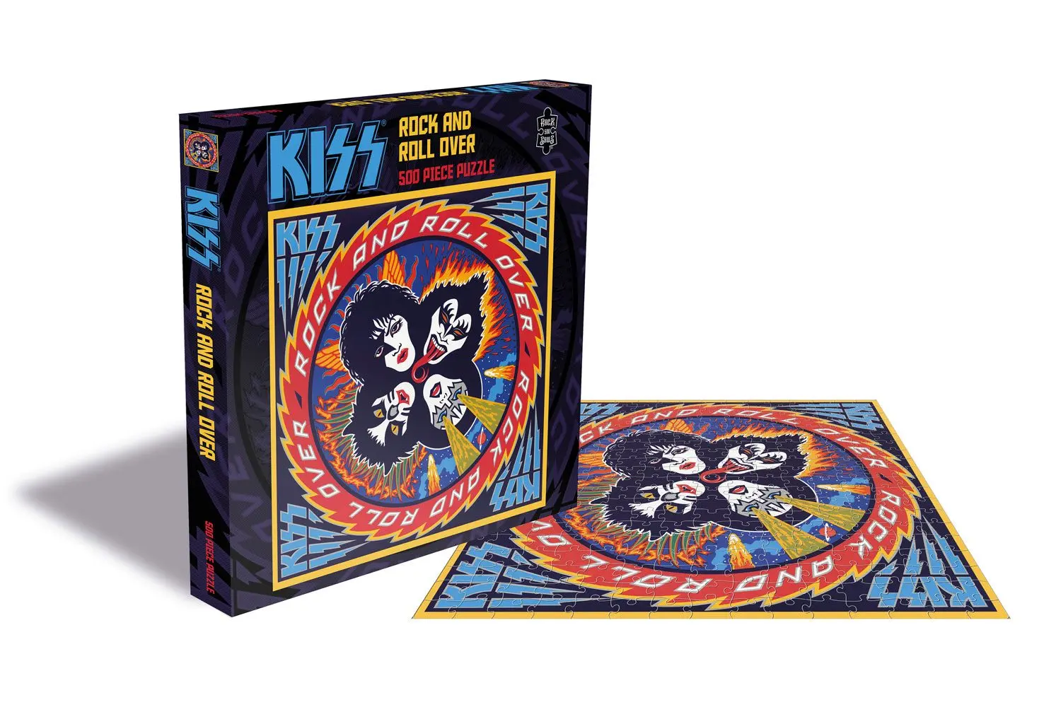 Kiss Puzzle Rock and Roll Over product photo