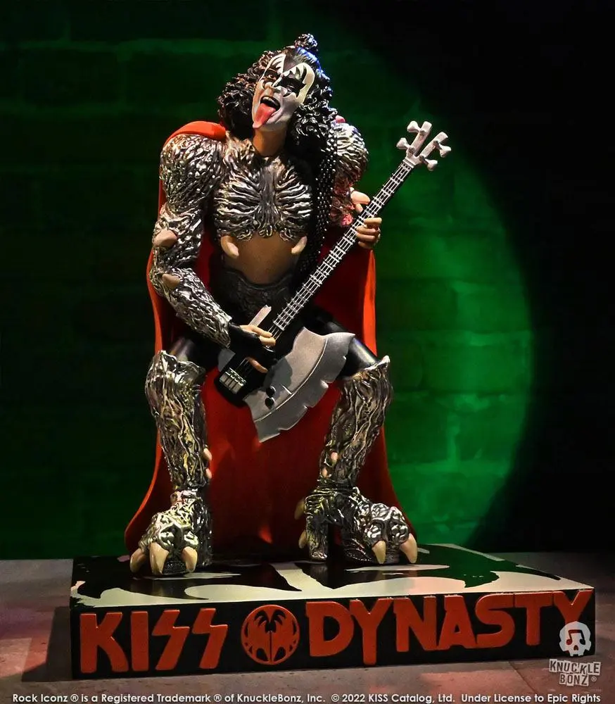 Kiss Rock Iconz Statue 1/9 The Demon (Dynasty) 21 cm product photo