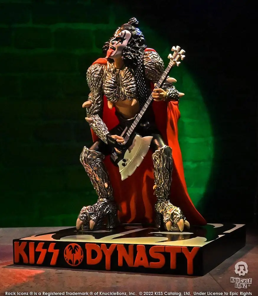 Kiss Rock Iconz Statue 1/9 The Demon (Dynasty) 21 cm product photo