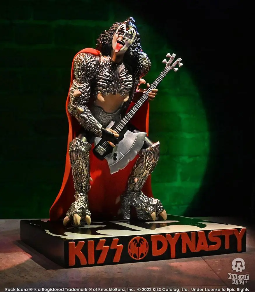 Kiss Rock Iconz Statue 1/9 The Demon (Dynasty) 21 cm product photo