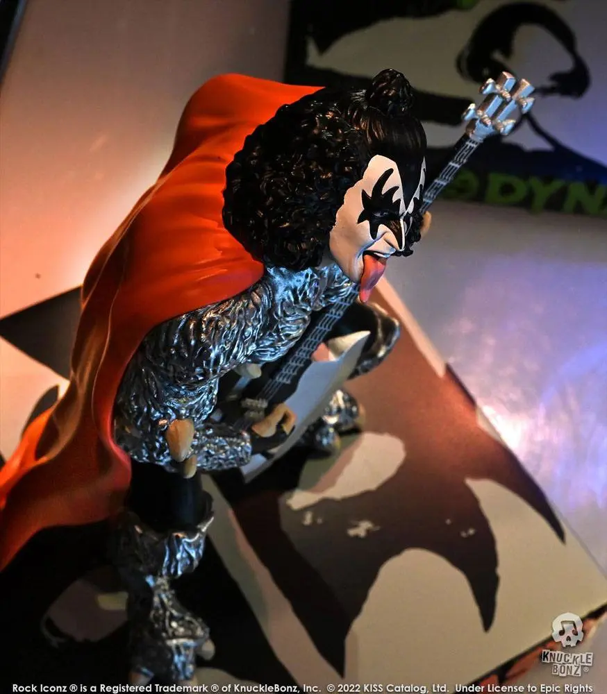 Kiss Rock Iconz Statue 1/9 The Demon (Dynasty) 21 cm product photo
