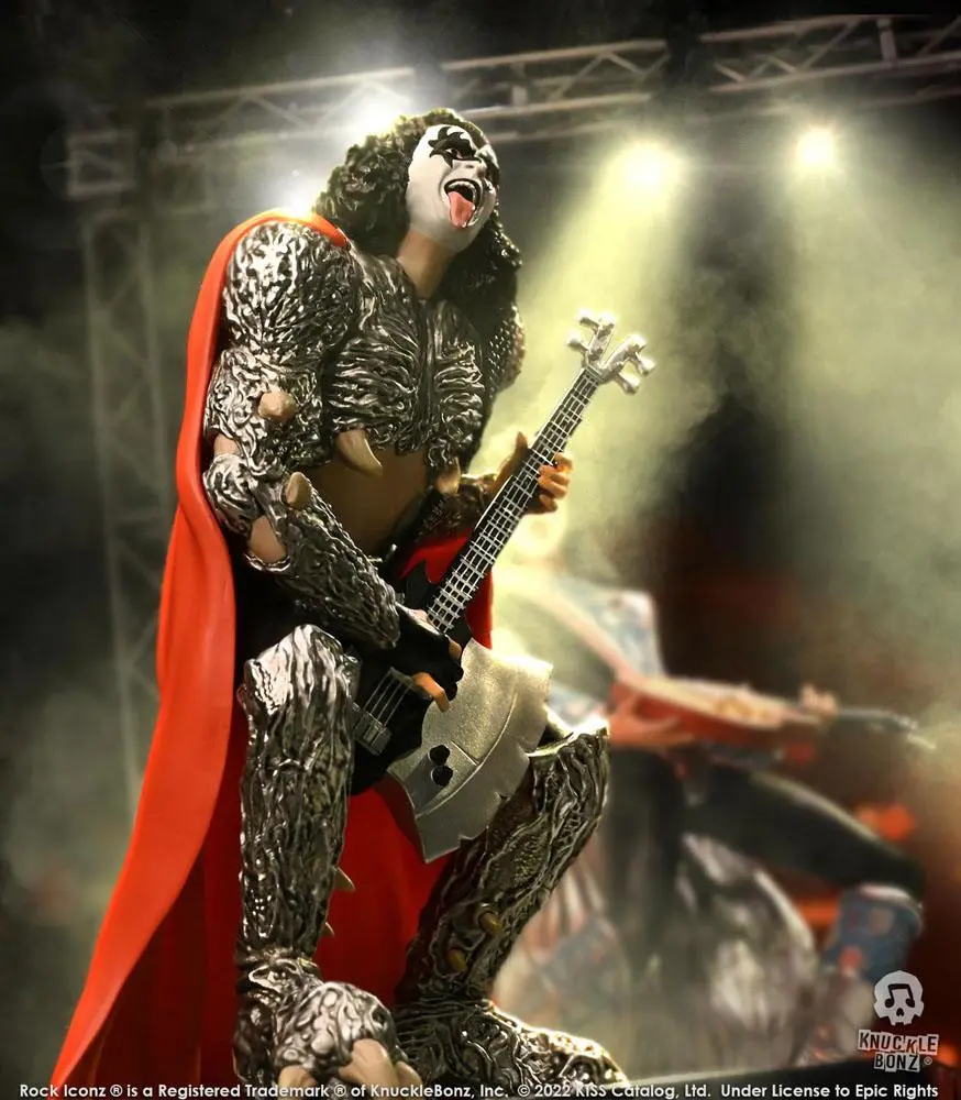 Kiss Rock Iconz Statue 1/9 The Demon (Dynasty) 21 cm product photo
