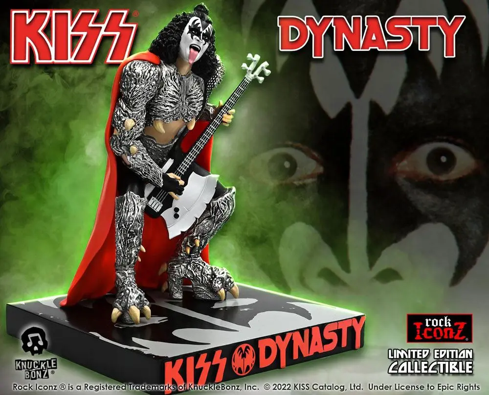 Kiss Rock Iconz Statue 1/9 The Demon (Dynasty) 21 cm product photo