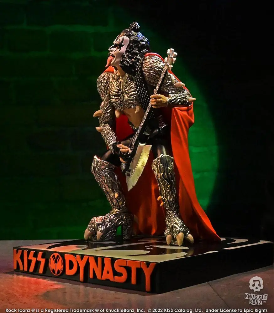 Kiss Rock Iconz Statue 1/9 The Demon (Dynasty) 21 cm product photo