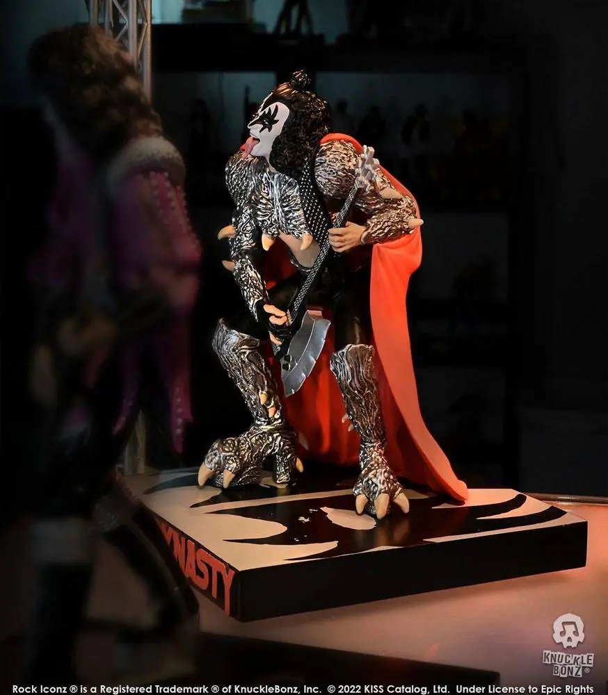 Kiss Rock Iconz Statue 1/9 The Demon (Dynasty) 21 cm product photo