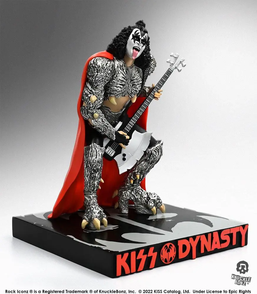 Kiss Rock Iconz Statue 1/9 The Demon (Dynasty) 21 cm product photo