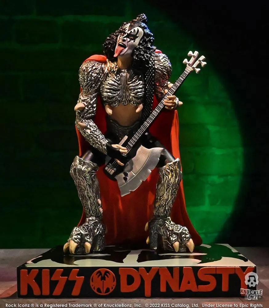 Kiss Rock Iconz Statue 1/9 The Demon (Dynasty) 21 cm product photo