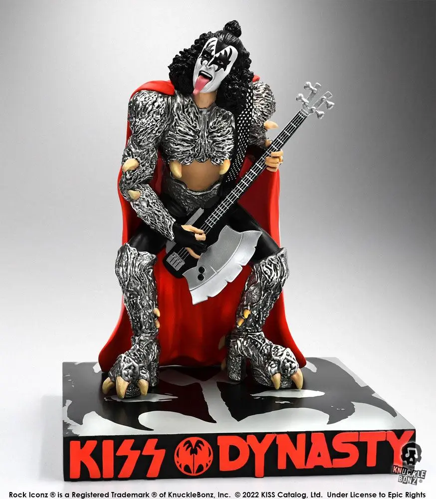 Kiss Rock Iconz Statue 1/9 The Demon (Dynasty) 21 cm product photo